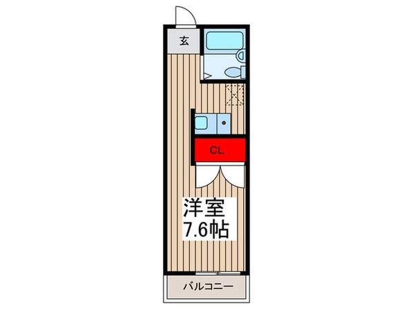 コートビレッジアサカの物件間取画像